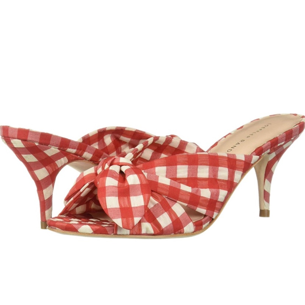 NWT - Loeffler Randall Luisa retro kitten heel.